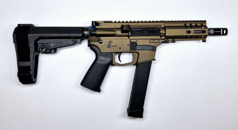(Doprodej) CMMG Puška samonabíjecí Banshee 200 MkG - .45ACP - bronzová