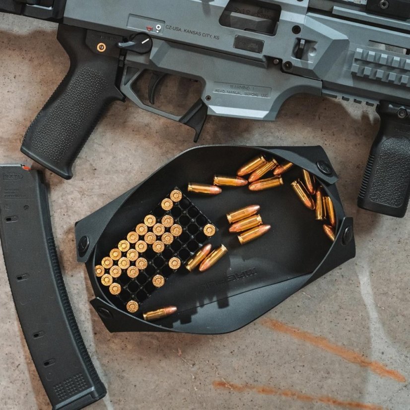 Magpul DAKA magnetic range tray - small, black