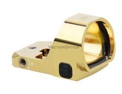 Vector Optics kolimátor Frenzy-X 1x22x26 MOS Red Dot - zlatý