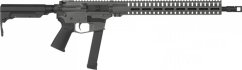 (Doprodej) Samonabíjecí puška CMMG Resolute 200 MkGs - 9 x 19, RDB, na zásobníky Glock, šedá