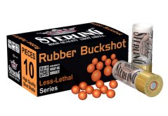 Náboj brokový Sterling DEFENSE RUBBER BUCKSHOT 12/70