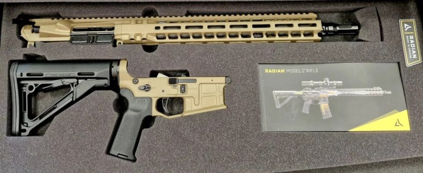 Radian puška samonabíjecí Model 1 - 14,5", .223 Rem, FDE
