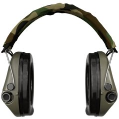 Sordin střelecká sluchátka Supreme Pro-X - zelené mušle, camo látka,  PVC náušníky
