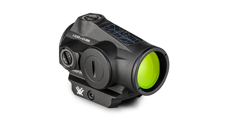 Kolimátor Vortex Crossfire II Solar – zelený bod 2 MOA