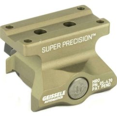Montáž Geissele Super Precision pro kolimátor Trijicon MRO - bronzový, lower 1/3 co-witness
