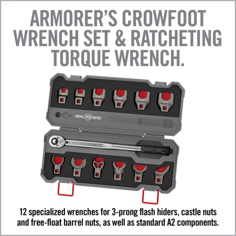 Real Avid Master Fit Large Gunsmith Wrench Set in Case