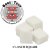 BoreTech Cotton Square Patches X-Count .22 Centerfire (100 pcs)