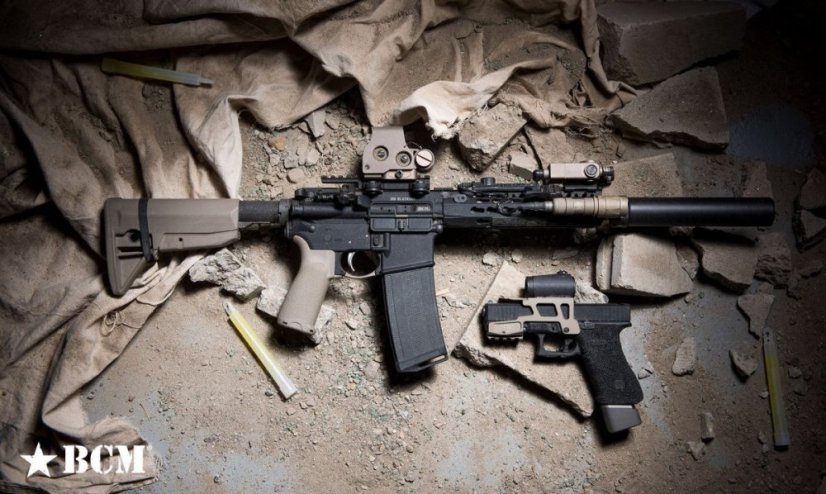 Set pažbení BCM GUNFIGHTER - Mod 0 - FDE