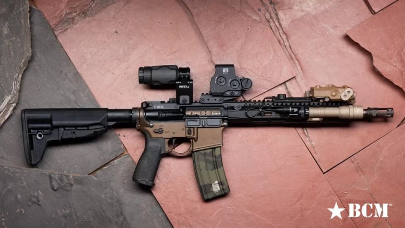 Set pažbení BCM GUNFIGHTER - Mod 1 SOPMOD - černý