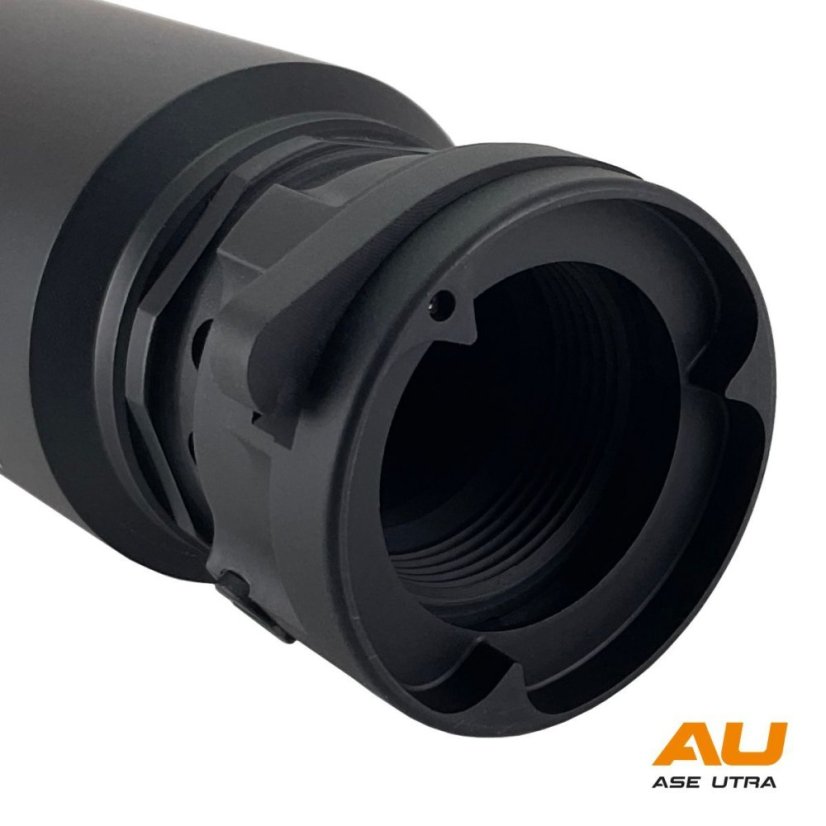 Tlumič hluku Ase Utra DUAL762-S-BL - .308/7.62, černý Cerakote