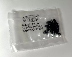 Spuhr sada šroubů M4x10 Torx 20 pro Aesthetic Rings - 10 kusů