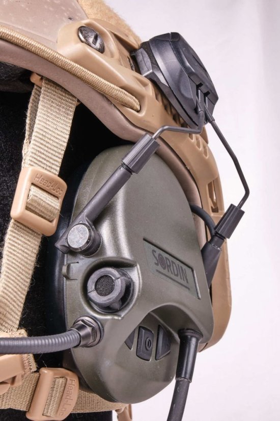 Sordin ARC helmet mount - for Slim and SFA earmuff versions