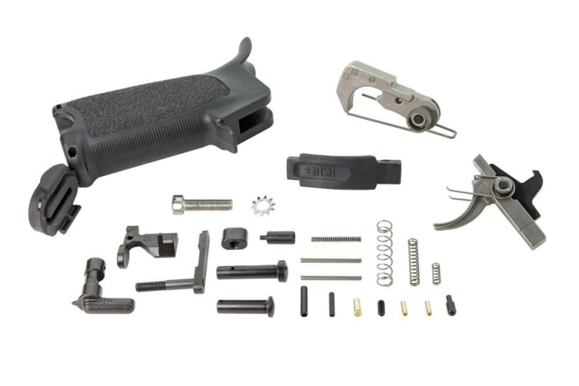 Rozšířený set dílů pro spodní rám BCM GUNFIGHTER pro AR-15 - černý