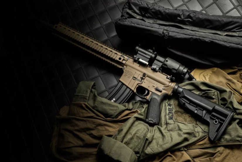 Set pažbení BCM GUNFIGHTER - Mod 1 SOPMOD - černý