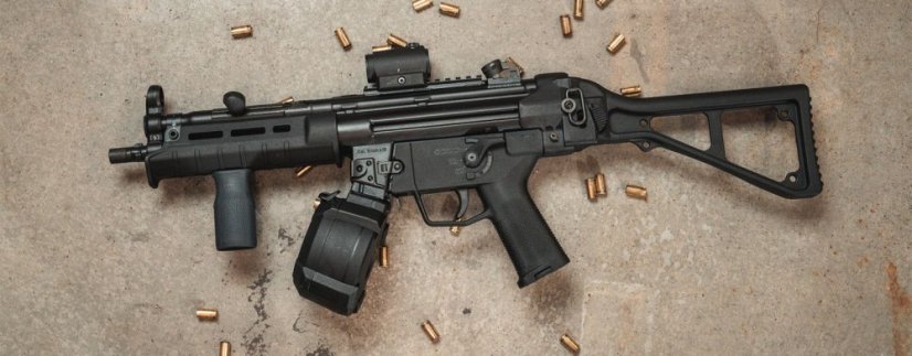 Magpul PMAG D50 MP magazine for HK94/MP5