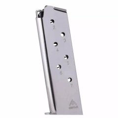 MecGar zásobník pro 1911 Full Size - .45 ACP, 7 ran, niklovaný