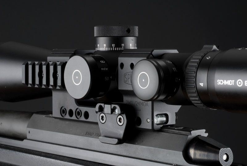 Spuhr Montáž pro puškohled s tubusem 30 mm, výška 38, sklon 6 MRAD