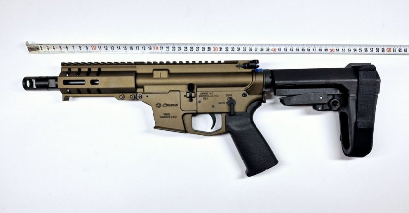 (Doprodej) CMMG Puška samonabíjecí Banshee 200 MkG - .45ACP - bronzová