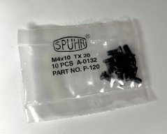 Spuhr sada šroubů M4x10 Torx 20 pro Aesthetic Rings - 10 kusů