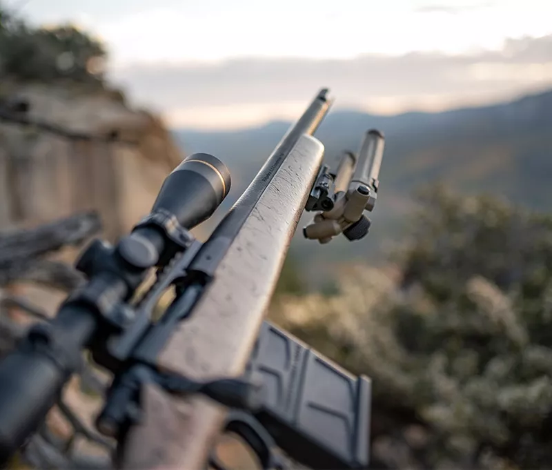 Christensen Arms puška opak. Ridgeline Scout - .300 AAC, 16, 1:7, karb. hlaveň, béžová se vzorem