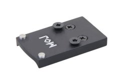 Vector Optics adaptér pro montáž kolimátoru na pistoli Glock G17 (montáž do hledí) - tvar MOJ