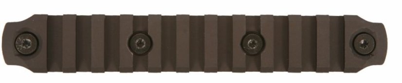 Picatinny lišta nylonová BCM GUNFIGHTER na KeyMod 5.5" - černá