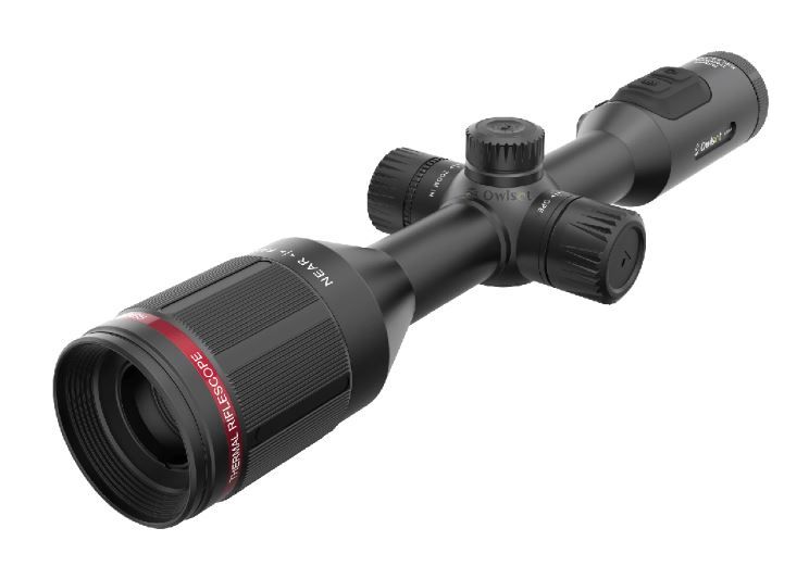 OwlSet RSM50 thermal rifle scope 3.2-12.8x50, including mount