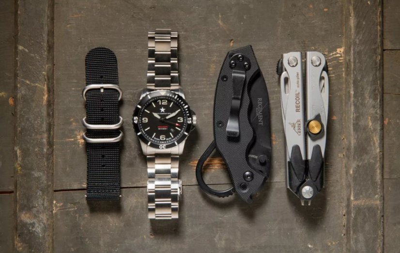 BCM hodinky MK15 Timepiece s tritiem - MOD 1