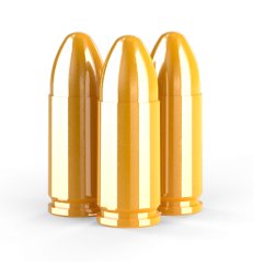Přebíjený náboj Get Load - 9 mm Luger, 124 gr FMJ RN, STANDARD, CIPováno