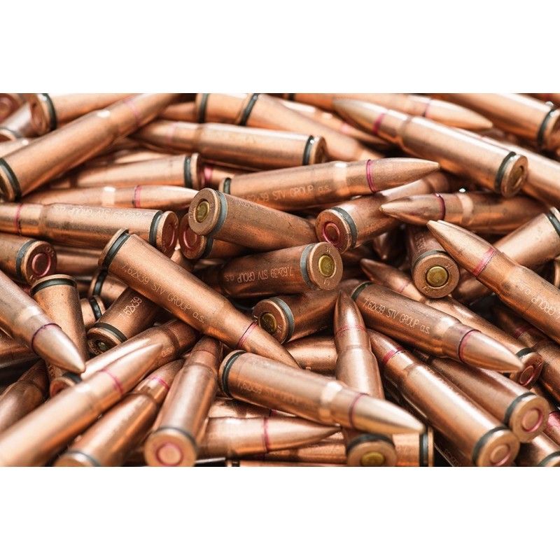 STV Arms náboj 7,62 x 39 mm - FMJ 123 gr