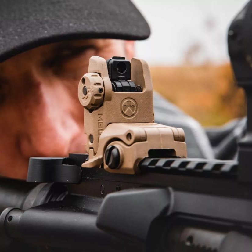 Magpul MBUS sklopné hledí - FDE