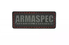 Armaspec nášivka na suchý zip - hranatá