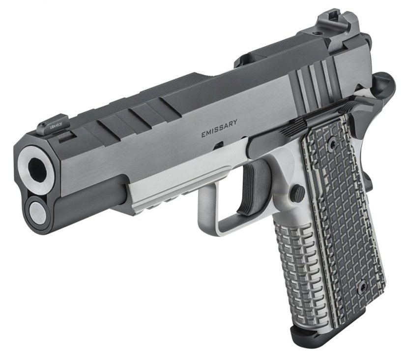 Springfield Armory 1911 Emissary Pistol - 5, 9x19, Black-Silver