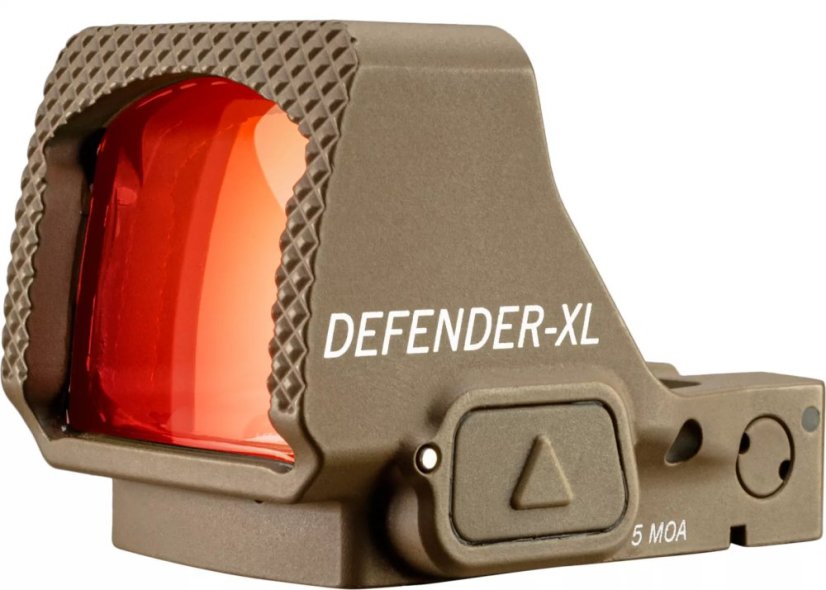 Vortex kolimátor Defender XL Micro Red Dot - 5 MOA, béžový