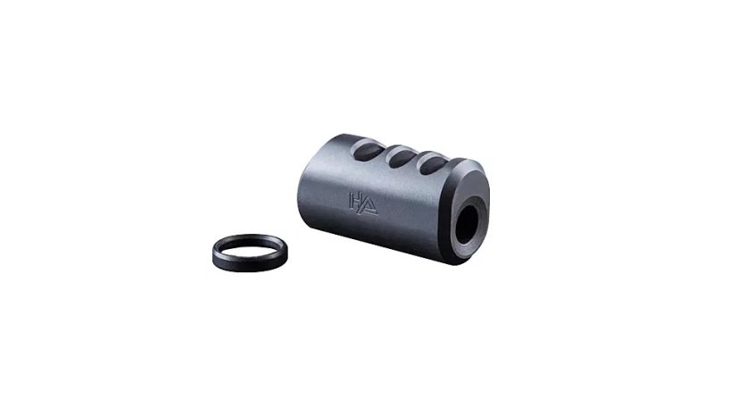 Hera Arms PCC pistolový kompenzátor - 9 mm, 5/8 x 24, ocelový
