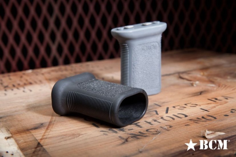 Přední rukojeť BCM GUNFIGHTER Vertical Grip - KeyMod - Mod 3 - FDE