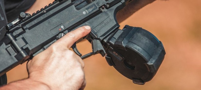 Magpul drum magazine for EVO - 50 rounds, 9 mm