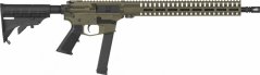 (Doprodej) CMMG puška samonabíjecí Resolute 100 MkGs - 9 x 19, RDB, na zásobníky Glock, olivová