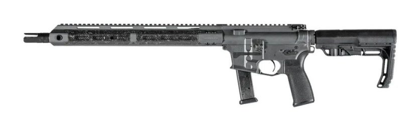 Christensen Arms semi-automatic rifle CA9MM - 9x19, 16, 1:10, carbon barrel, black-gray
