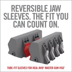 Real Avid čelisti Smart-Jaws Tube-Fit pro svěrák Master Gun Vise