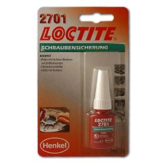 Loctite 2701 pro trvalé upevňování a utěsňování závitových spojů - 5 mle 243 na zajišťování a utěsňování závitových spojů - 5 ml