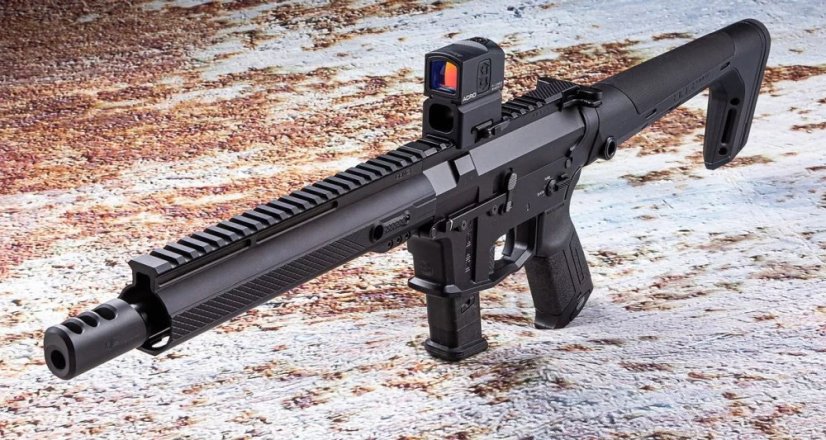 Hera Arms PCC pistolový kompenzátor - 9 mm, 5/8 x 24, ocelový