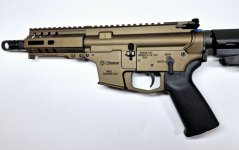 (Doprodej) CMMG Puška samonabíjecí Banshee 200 MkG - .45ACP - bronzová